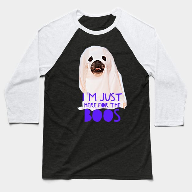 I'm just here for the BOOs Baseball T-Shirt by PersianFMts